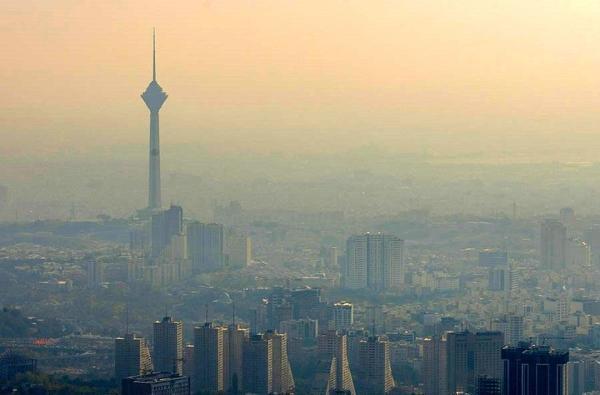 هوای تهران برای گروه های حساس جامعه آلوده است هوای تهران برای گروه های حساس جامعه آلوده است